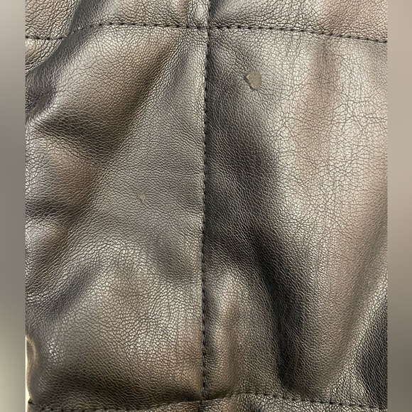 Free People Dolman Quilted Vegan Jacket in Black Size Large - Picture 12 of 12